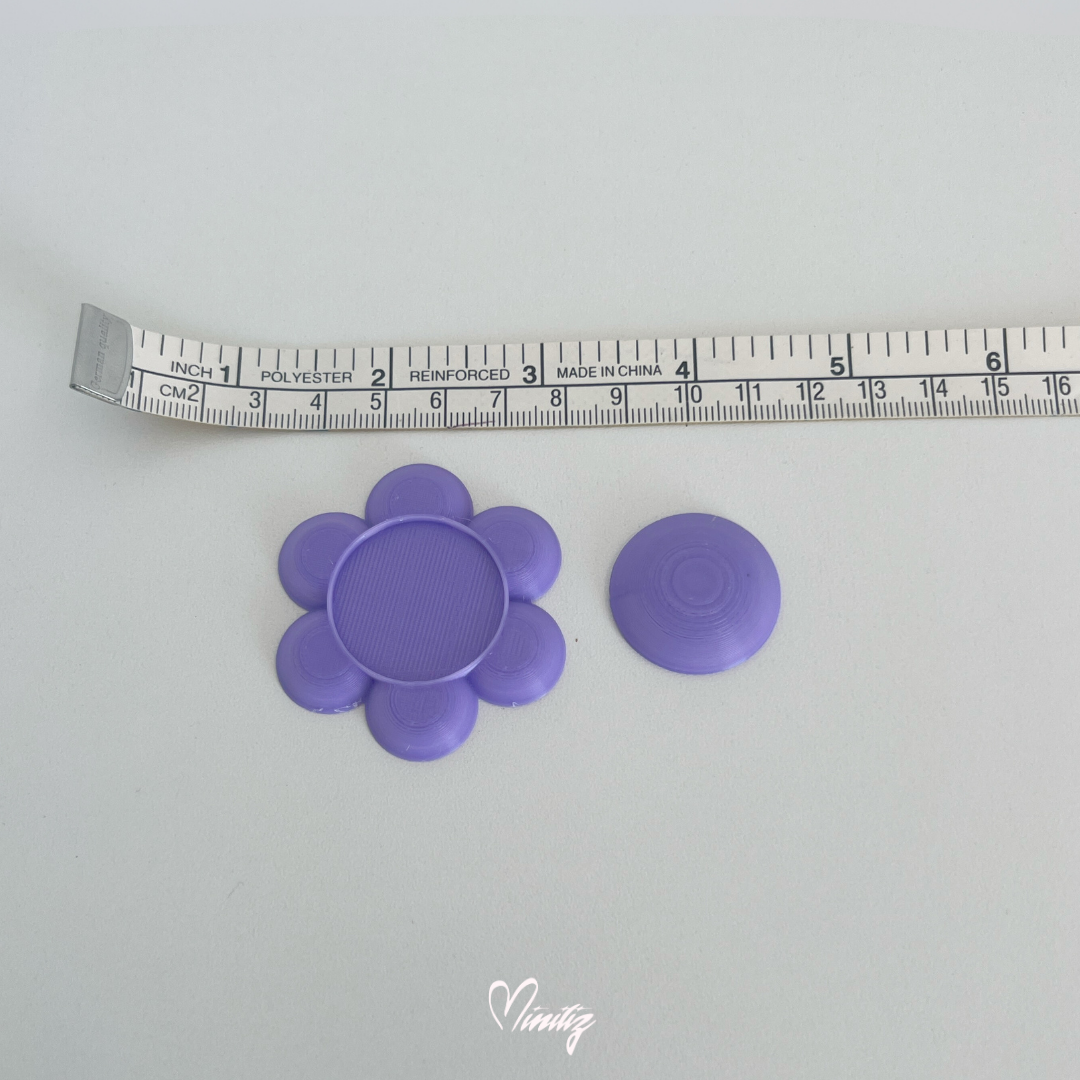 3D Printed Kit | Princess Daisy brooch and earrings