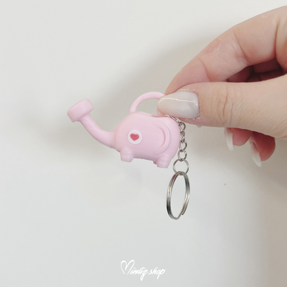 Elephant Wathering Can Keychain from Animal Crossing