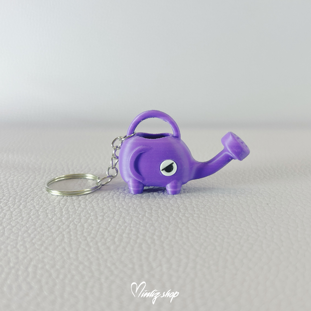Elephant Wathering Can Keychain from Animal Crossing