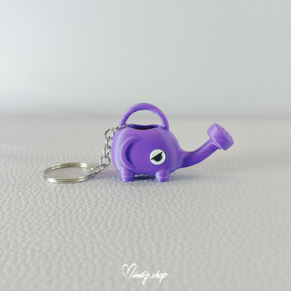 Elephant Wathering Can Keychain from Animal Crossing