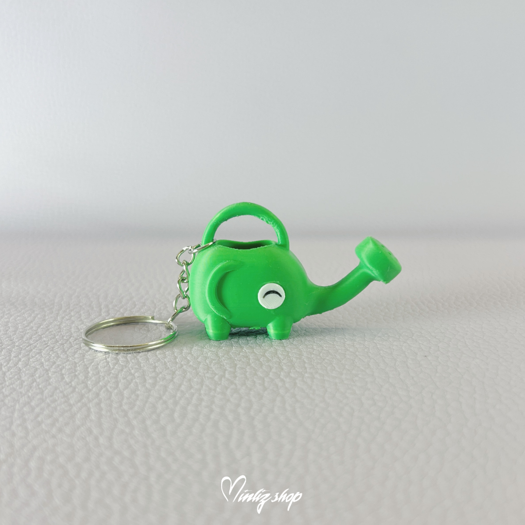 Elephant Wathering Can Keychain from Animal Crossing