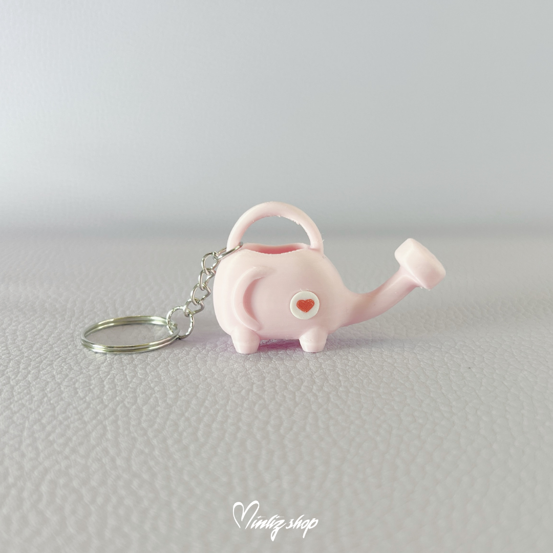Elephant Wathering Can Keychain from Animal Crossing