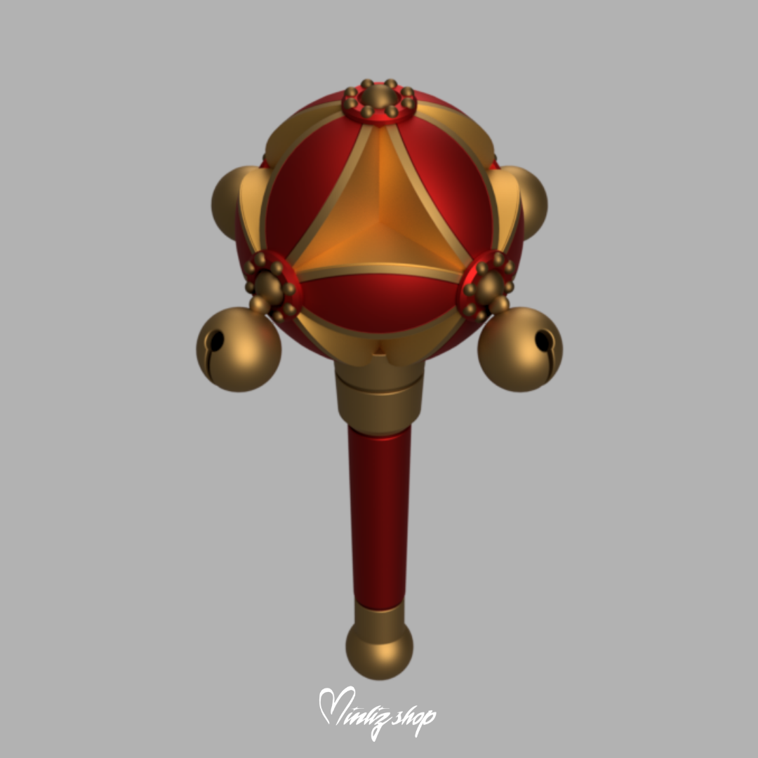 3D Model | Firecracker Seraphine Microphone League of Legends