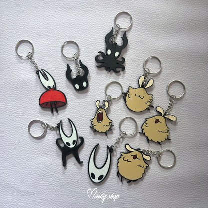 Hollow Knight / Silksong Keychains