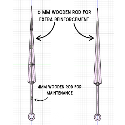 3D Model | Hollow Knight Silksong Hornet Needle / Weapon