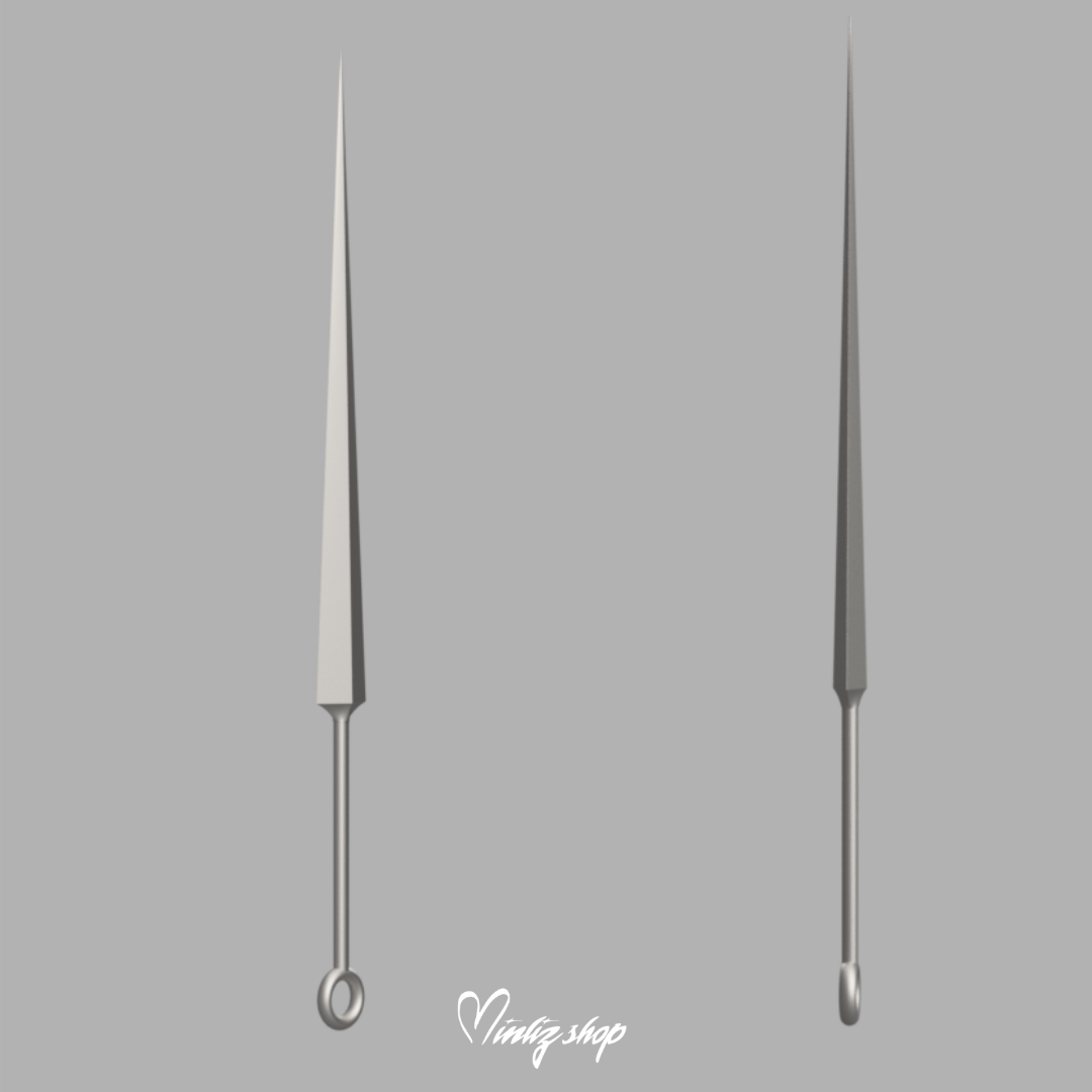 3D Model | Hollow Knight Silksong Hornet Needle / Weapon