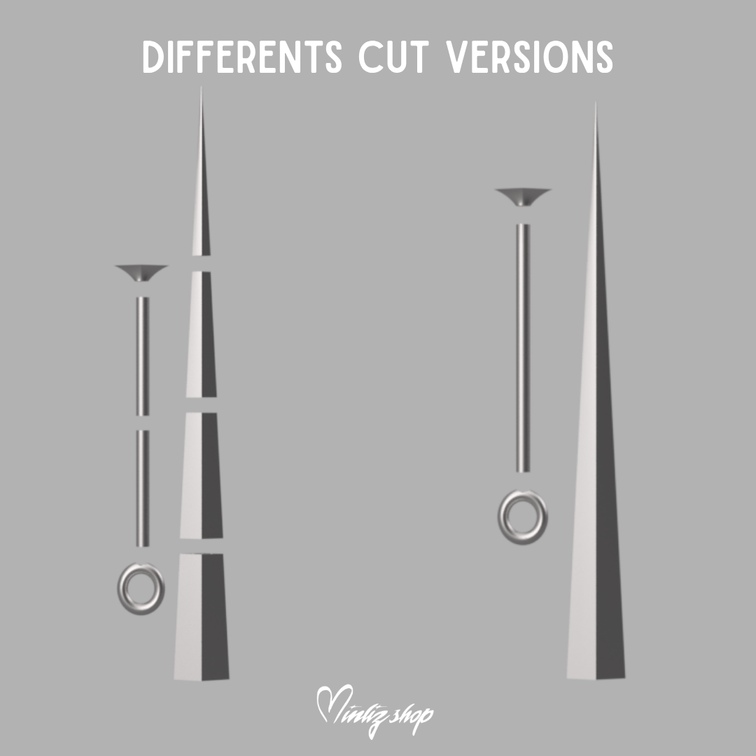 3D Model | Hollow Knight Silksong Hornet Needle / Weapon