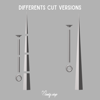 3D Model | Hollow Knight Silksong Hornet Needle / Weapon