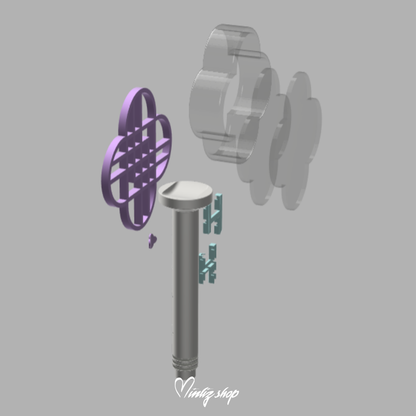 3D Model | Kpop Demon Hunters Huntrix light stick