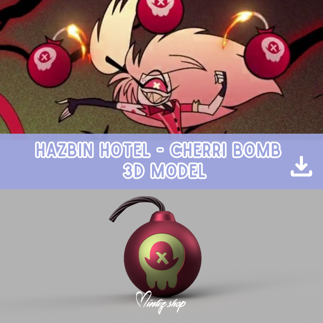 3D Model | Hazbin Hotel Cherri Bomb Granada