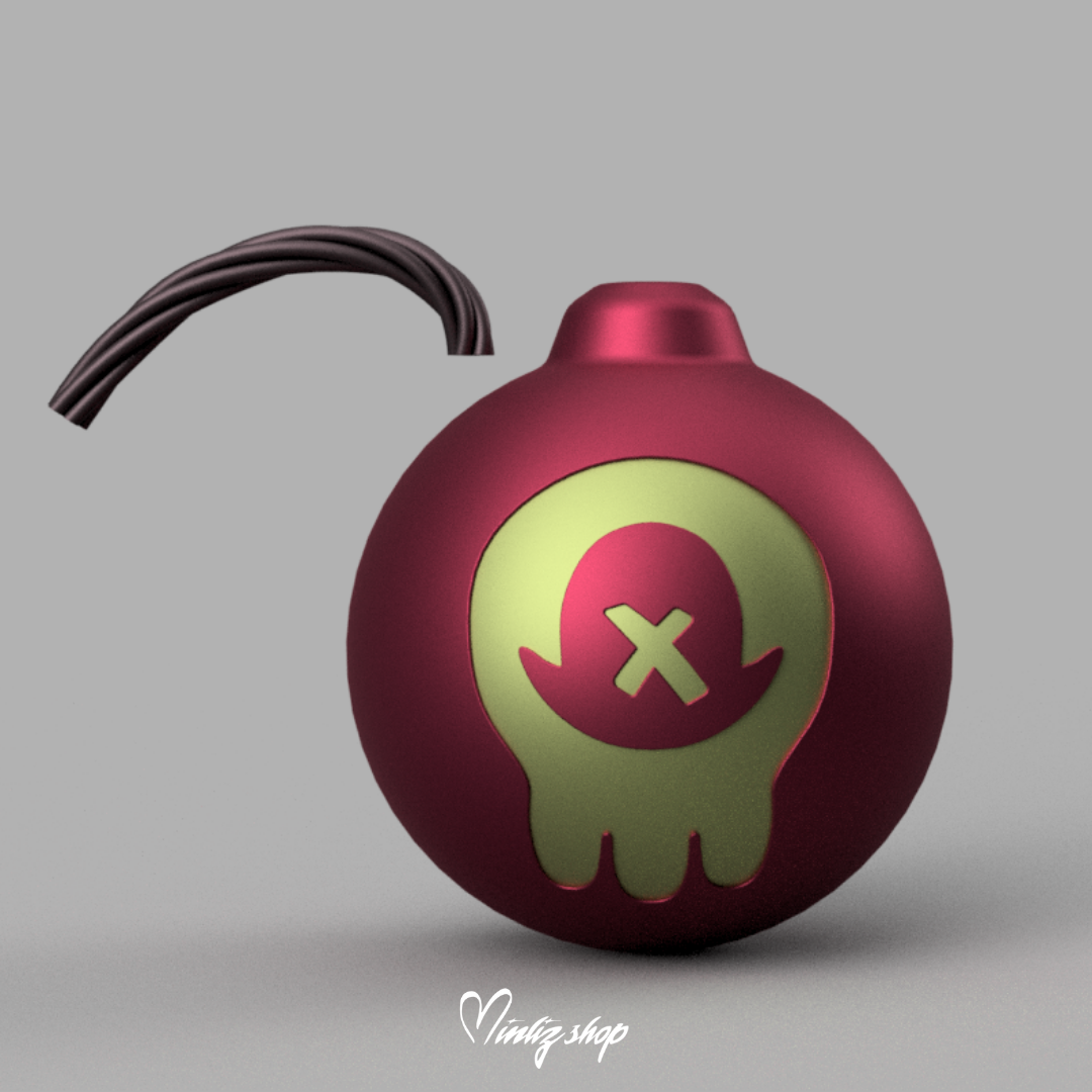 3D Printed Kit | Hazbin Hotel Cherri Bomb Granada