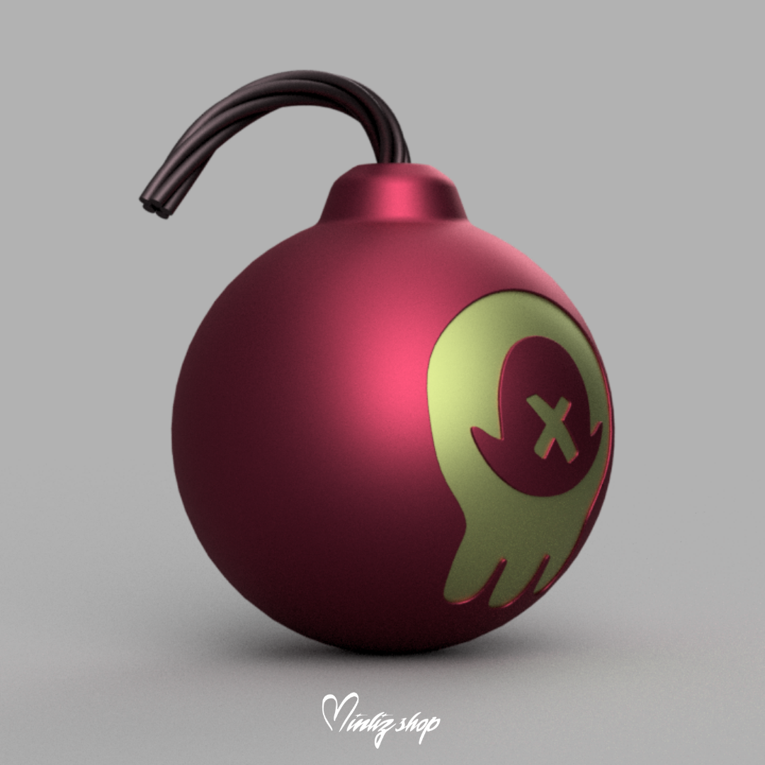 3D Model | Hazbin Hotel Cherri Bomb Granada