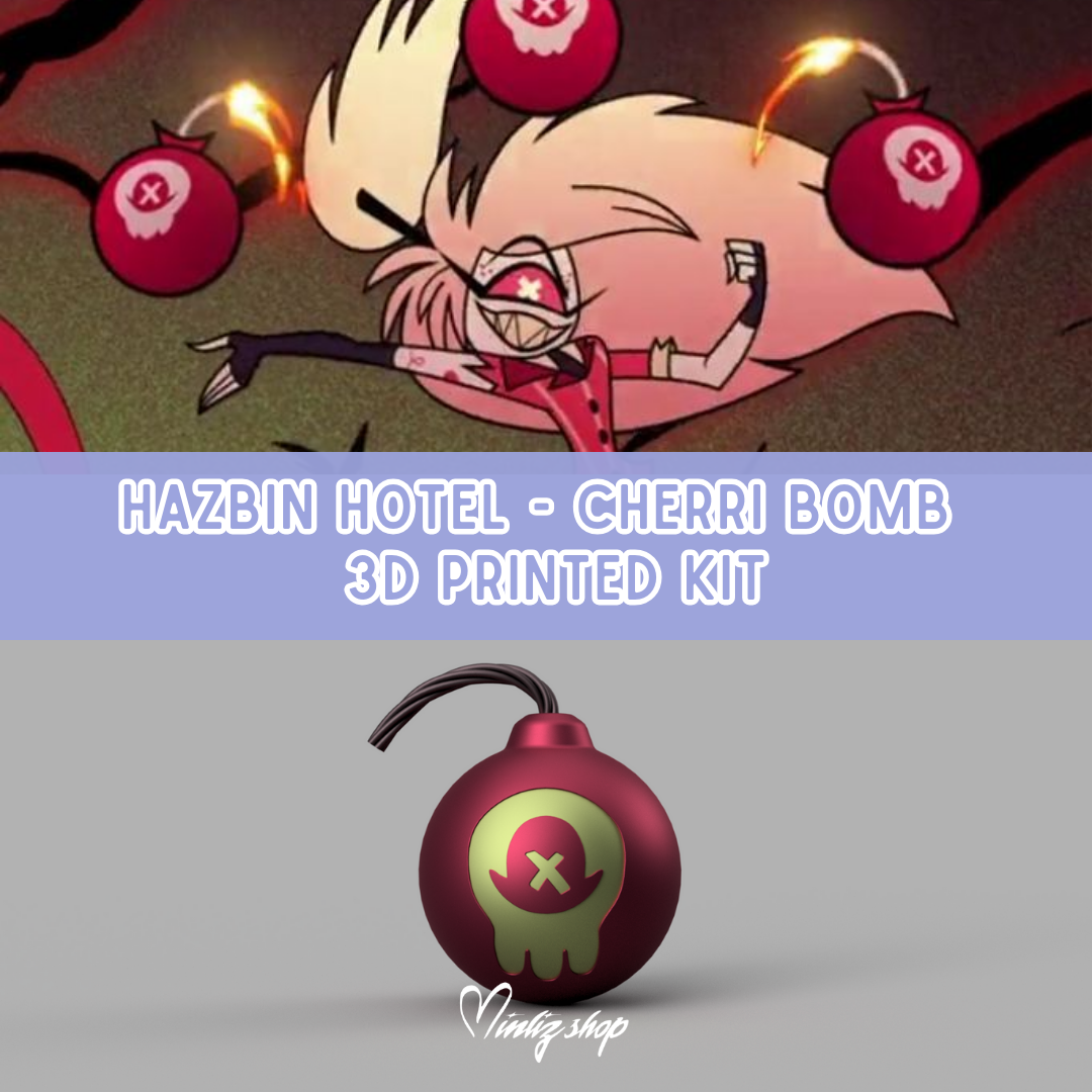 3D Printed Kit | Hazbin Hotel Cherri Bomb Granada
