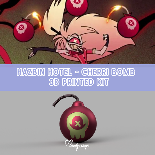 3D Printed Kit | Hazbin Hotel Cherri Bomb Granada