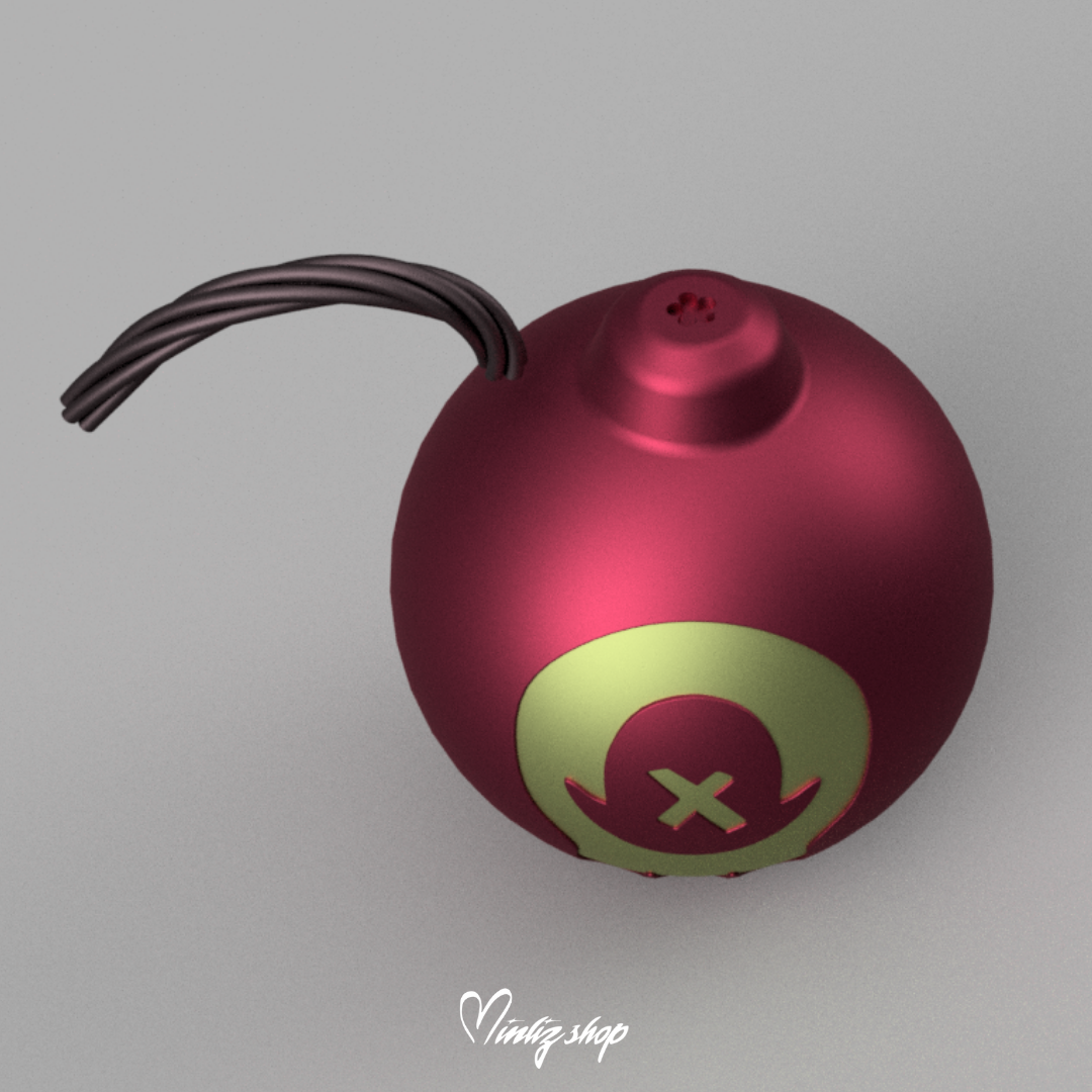 3D Model | Hazbin Hotel Cherri Bomb Granada