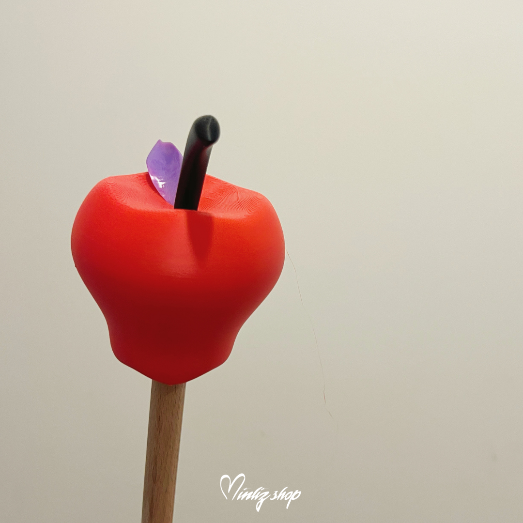 3D Printed Kit | Hazbin Hotel Lucifer Morningstar Apple Cane Staff