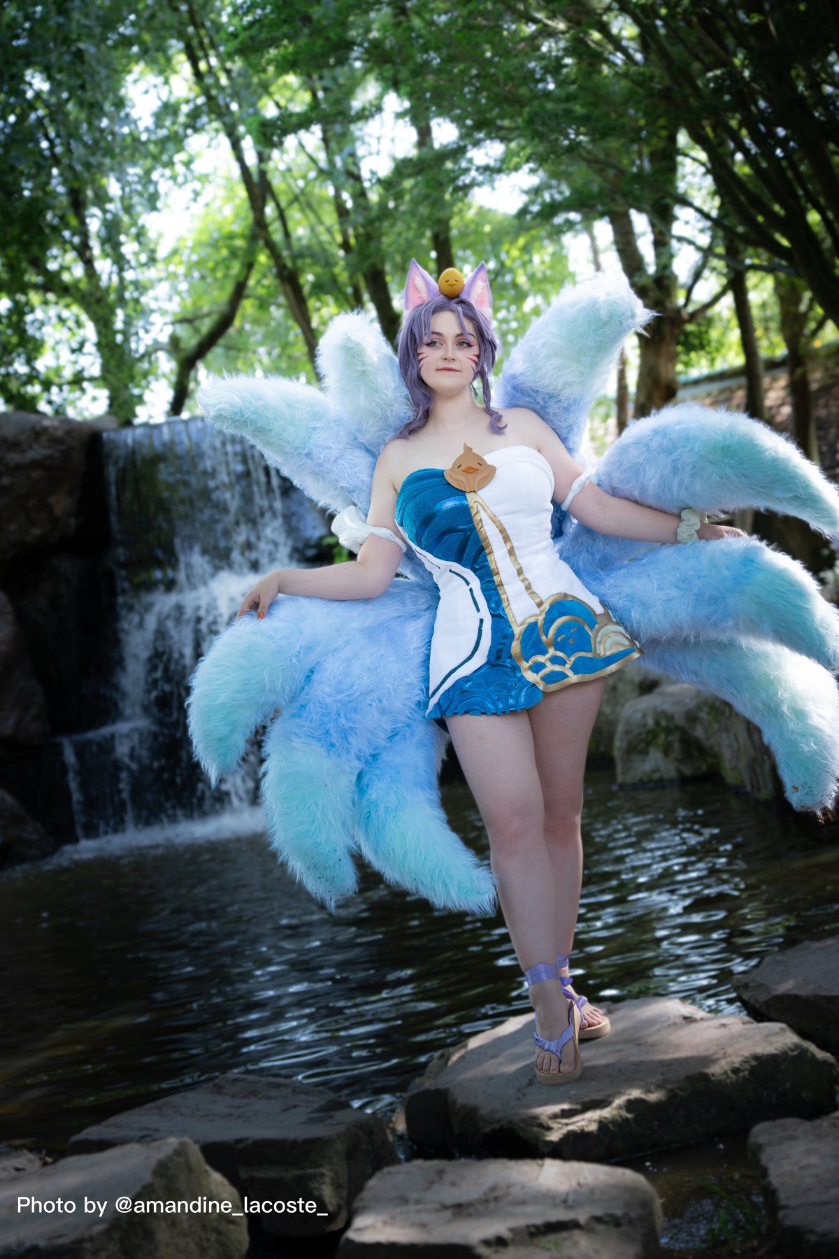 Sewing Pattern | Spirit Blossom Springs Ahri Dress Sewing Pattern