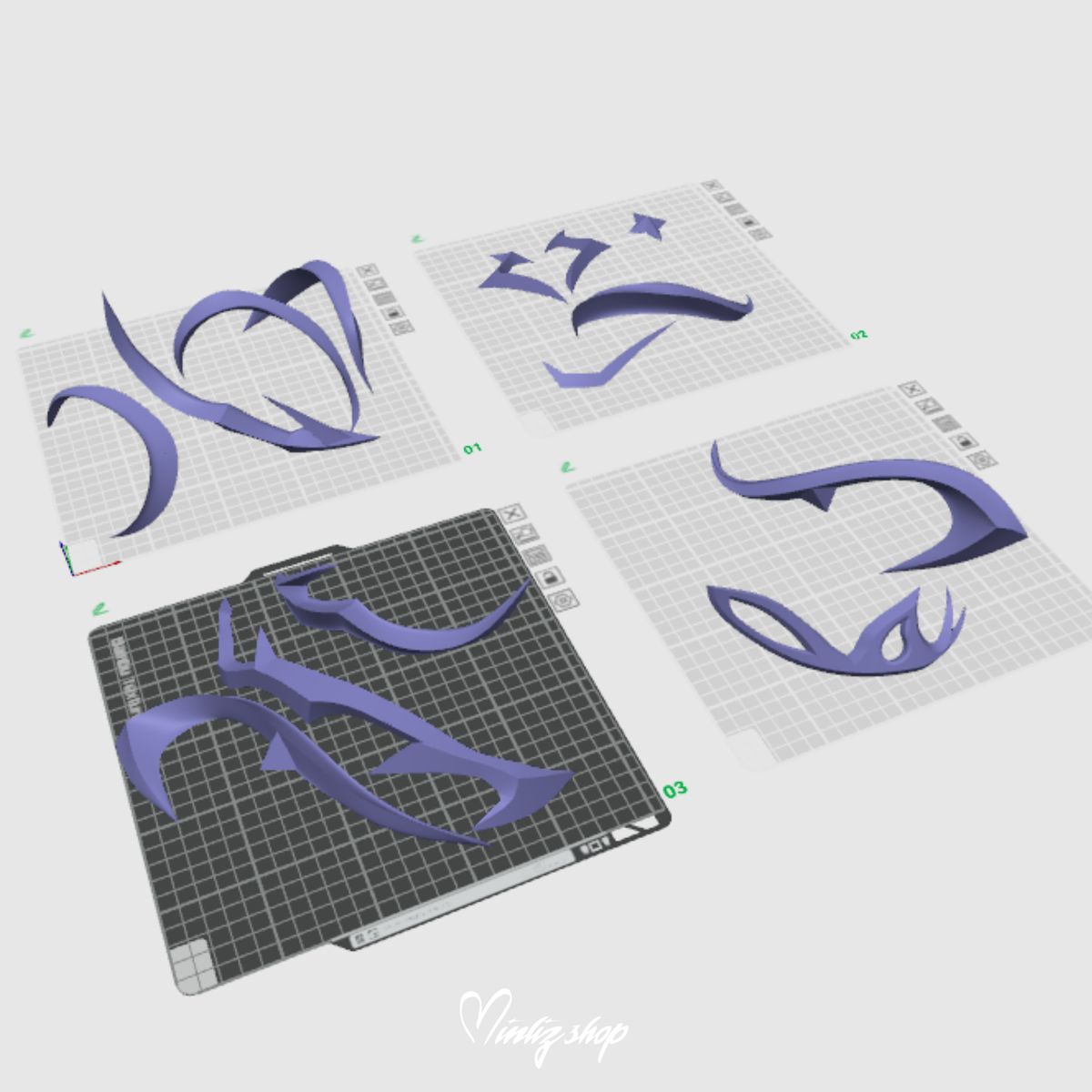 3D Model | KDA Ahri Firestarter Pants Accessories
