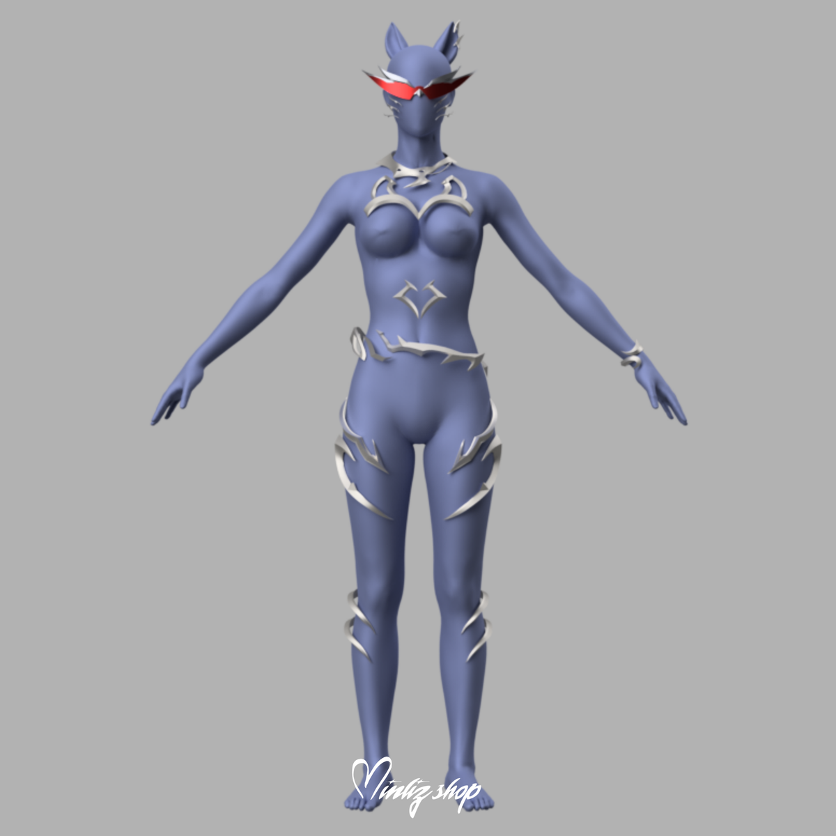 3D Model | KDA Ahri Firestarter Accessories Bundle