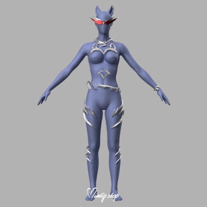 3D Model | KDA Ahri Firestarter Accessories Bundle