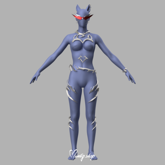 3D Model | KDA Ahri Firestarter Accessories Bundle