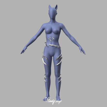 3D Model | KDA Ahri Firestarter Pants Accessories