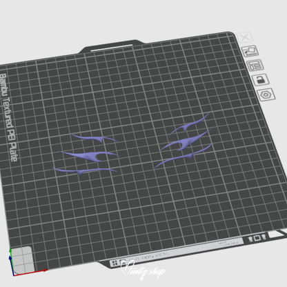3D Model | KDA Ahri Firestarter Face Mark