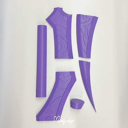 3D Model | Katarina Weapon Prestige Masque of the Black Rose League of Legends.