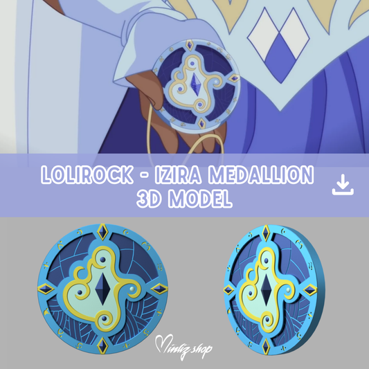 3D Model | Lolirock - Izira's Medallion