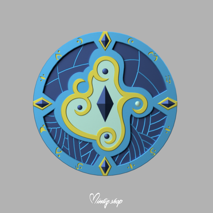 3D Model | Lolirock - Izira's Medallion