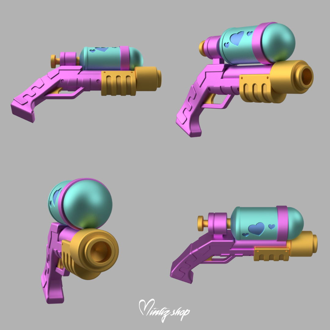 3D Model | League of Legends - Pool Party Miss Fortune Weapon