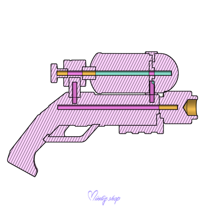 3D Model | League of Legends - Pool Party Miss Fortune Weapon