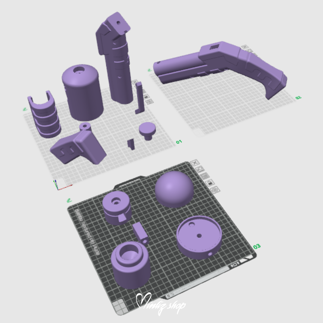 3D Model | League of Legends - Pool Party Miss Fortune Weapon