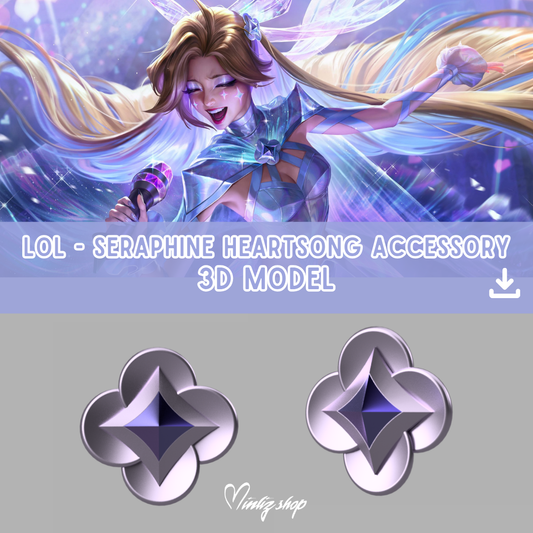 3D Model | Heartsong Seraphine Accessory League of Legends