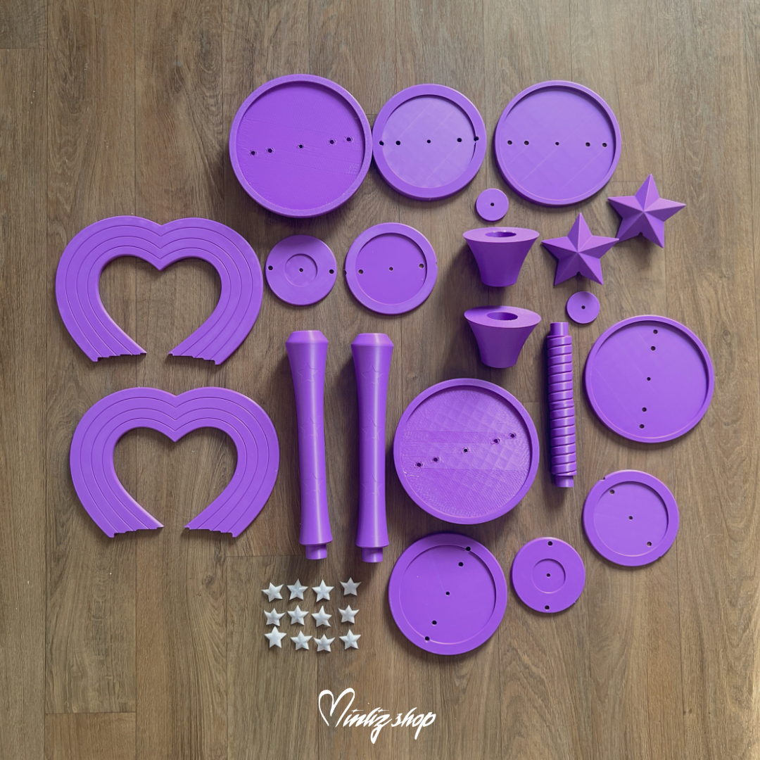 3D Printed Kit | Lux Lovestruck Staff/wand League of Legends