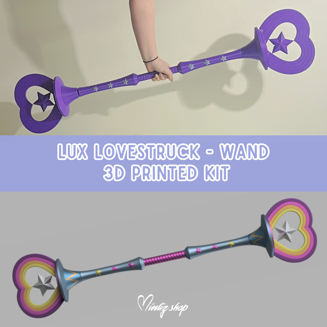 3D Printed Kit | Lux Lovestruck Staff/wand League of Legends