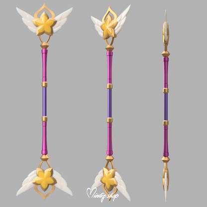 3D Model | Lux Star / Pajama Guardian skin wand weapon League of Legends