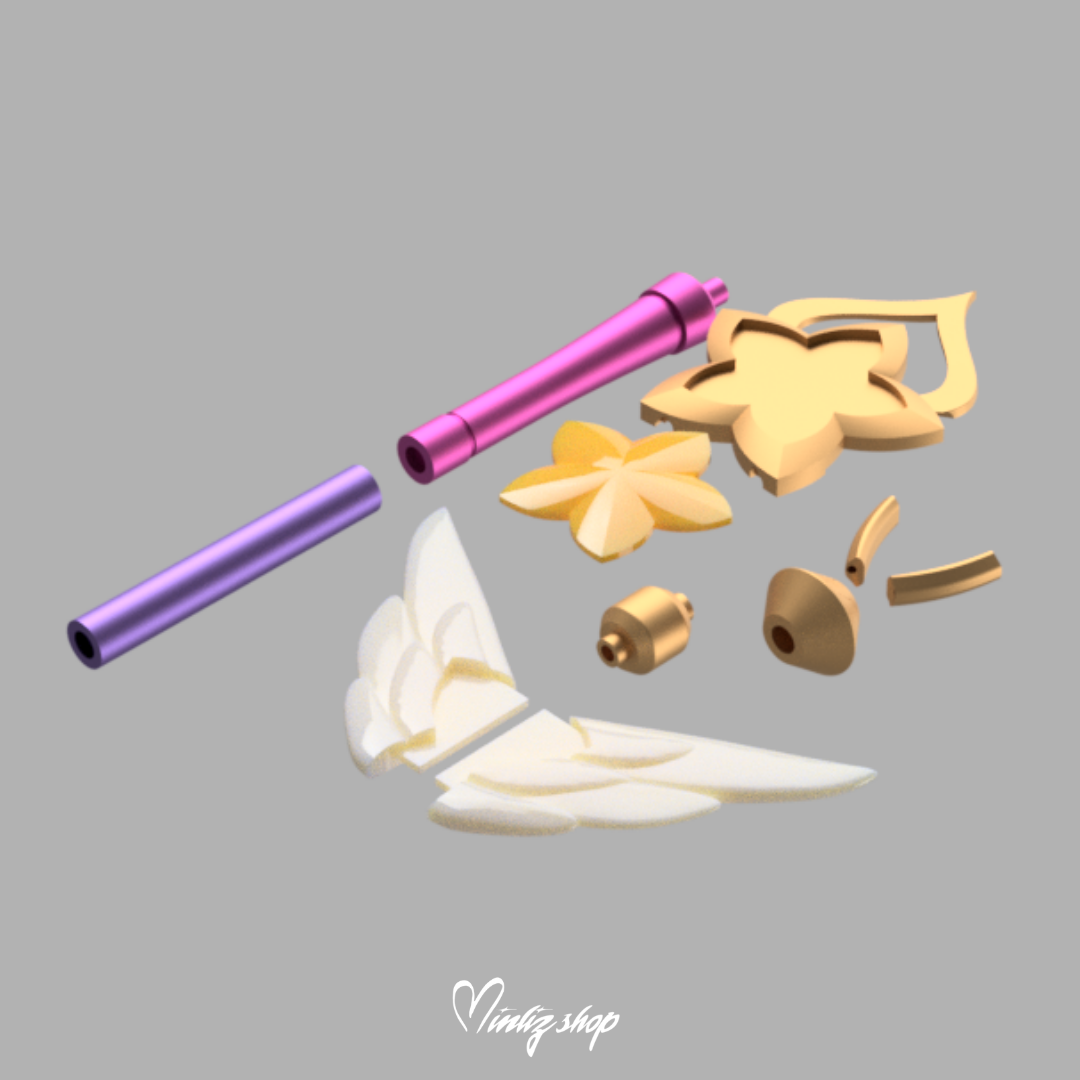 3D Model | Lux Star / Pajama Guardian skin wand weapon League of Legends