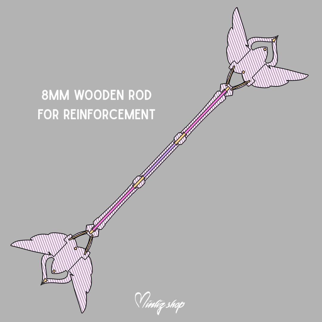 3D Model | Lux Star / Pajama Guardian skin wand weapon League of Legends