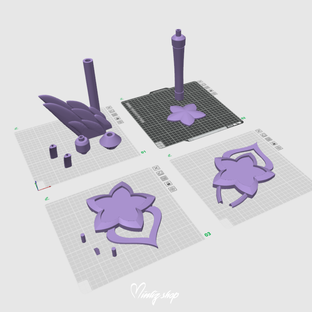 3D Model | Lux Star / Pajama Guardian skin wand weapon League of Legends