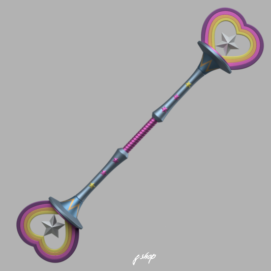 3D Model | Lux Lovestruck skin Staff League of Legends