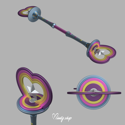 3D Model | Lux Lovestruck skin Staff League of Legends