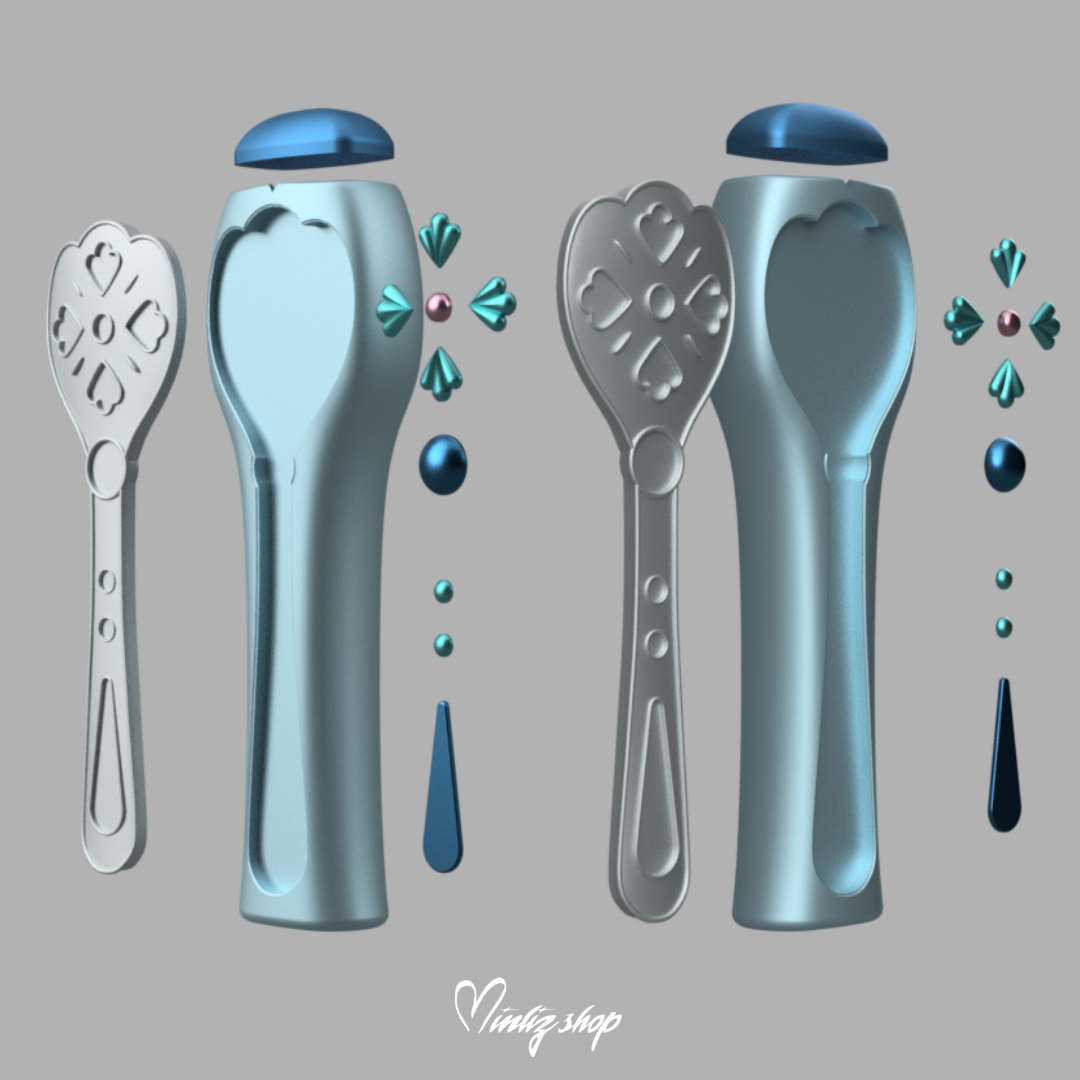 3D Model | Mermaid Melody Microphone E-Pitch