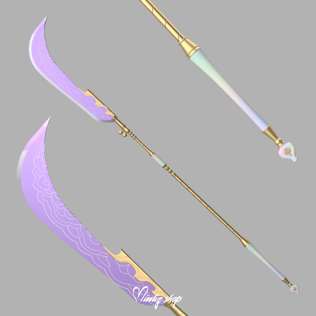 3D Model | Kpop DEmon Hunters Mira Weapon / Spear Gok-Do