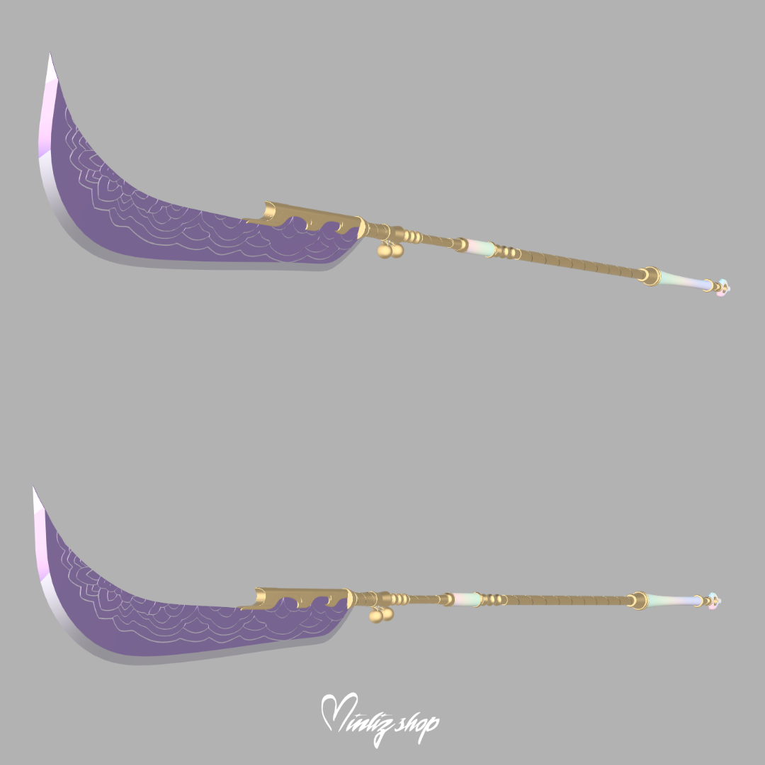 3D Model | Kpop DEmon Hunters Mira Weapon / Spear Gok-Do