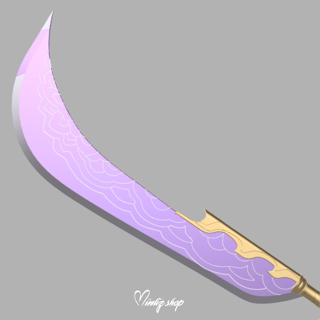 3D Model | Kpop DEmon Hunters Mira Weapon / Spear Gok-Do