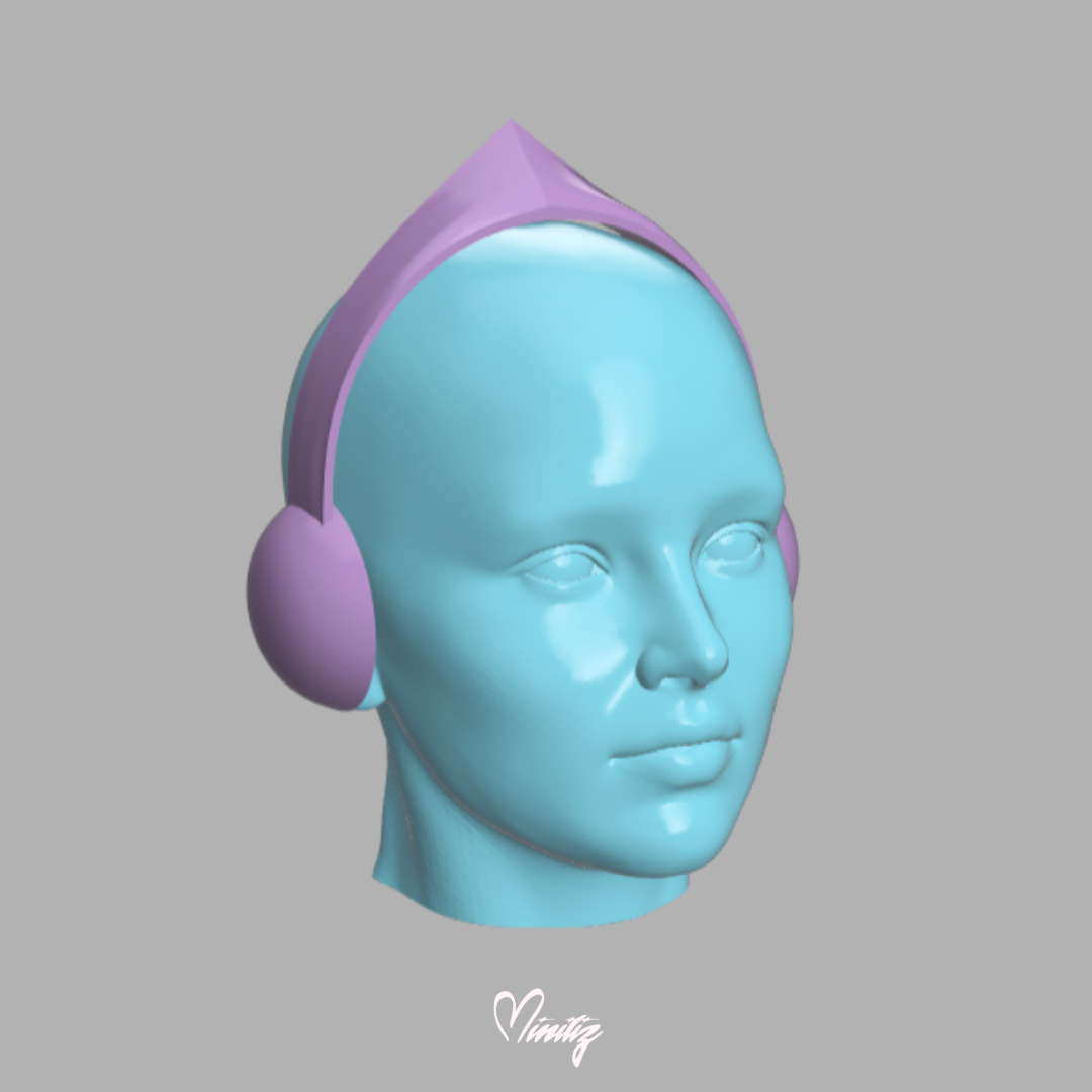 3D Model | Musa Headphone Winx Club