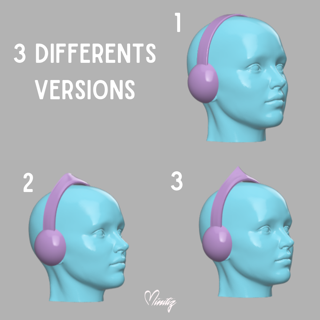 3D Model | Musa Headphone Winx Club