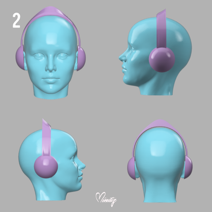 3D Model | Musa Headphone Winx Club