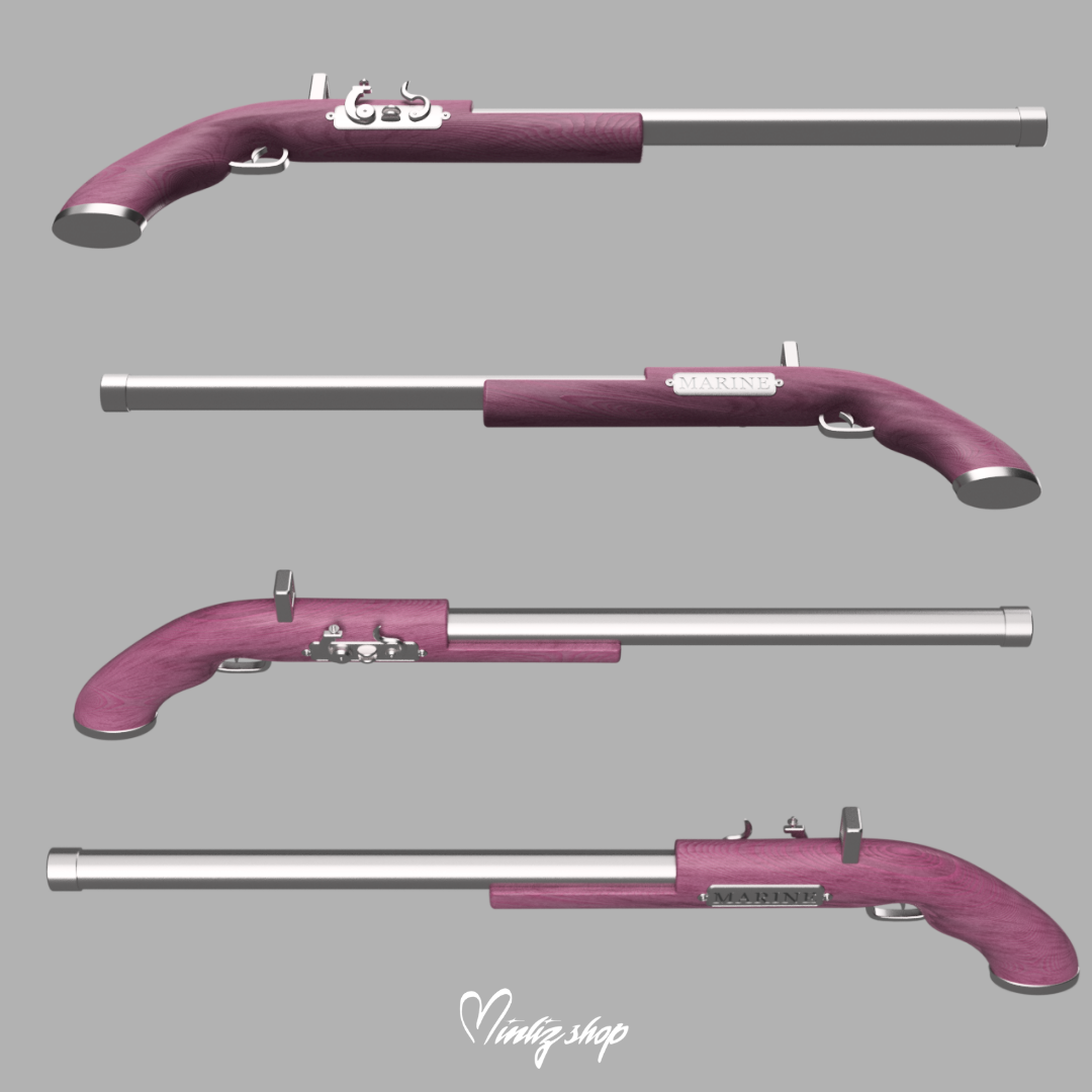 3D Model | Hibari weapon One piece